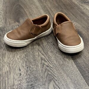 Brown Slip-On Kids Shoes